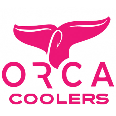 ORCA Whale Tail Window Decal Pink