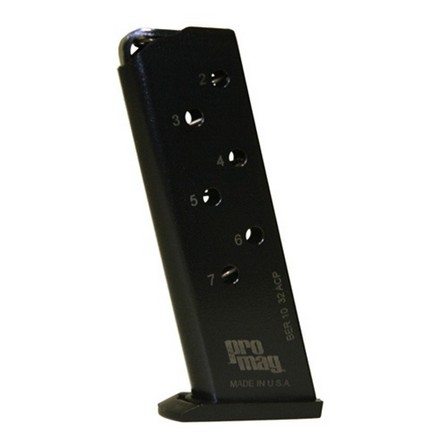 3032 Tomcat .32ACP Blued Finish 7 Round Magazine