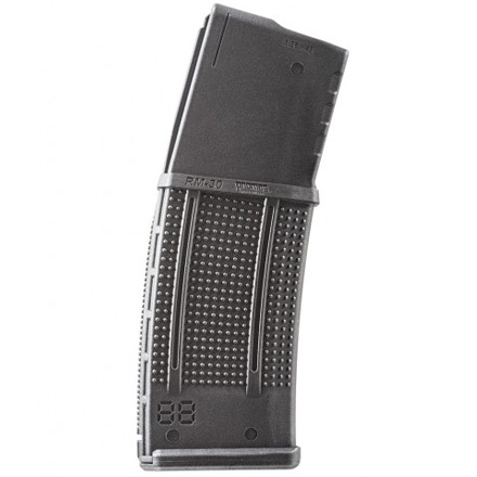 AR-15 RM30 Roller Mag 30 Round 5.56 Black Polymer Magazine With Roller Follower