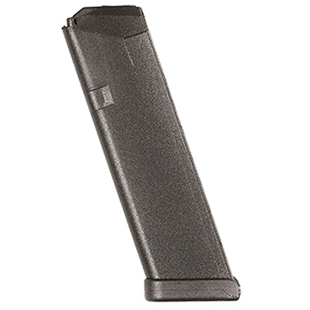 40 Smith & Wesson 15 Round Black Polymer Magazine fits Glock 22/23/27