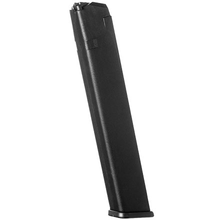 9mm 32 Round Black Polymer Magazine fits Glock 17/19/26