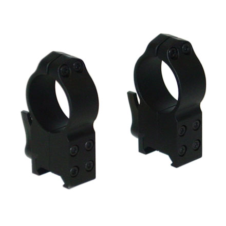 30mm Quick Detach Ultra High Weaver Style Matte Finish