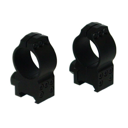 30mm Tactical Rings Extra High Picatinny Style Matte Finish