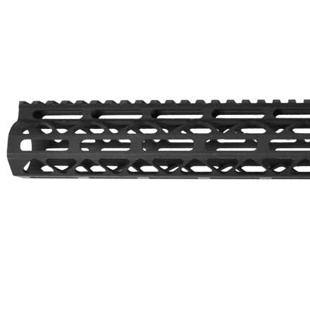15" Air-Lok Series M-LOK Compression Free Floating Handguard With Monolithic Top Rail