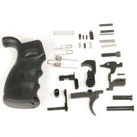 AR-15 Lower Parts Kit With Ergonomic Polymer Pistol Grip