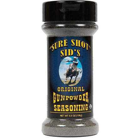 Sure Shot Sid's Gunpowder Seasoning 5.5 Oz