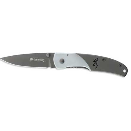 Mountain Ti Medium Folding 3" Stainless Steel Blade 6-3/8" Overall Length With Pocket Clip