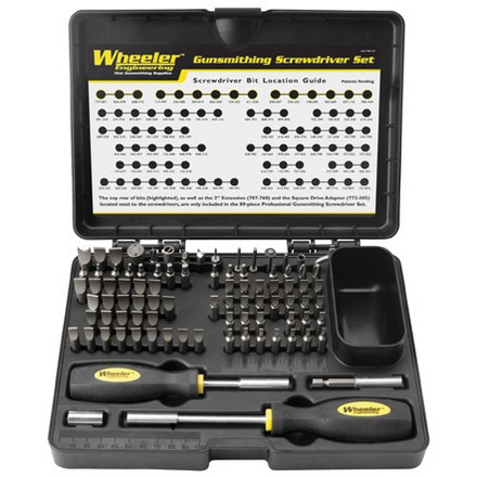 Deluxe 89 Piece Professional Gunsmithing Screwdriver Set