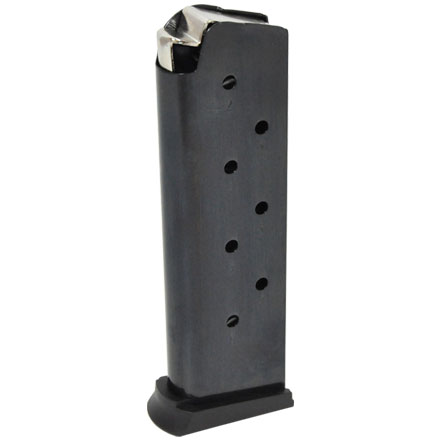 1911 Steel 45 ACP Magazine 8rd Round Capacity With Straight Polymer Floor Plate