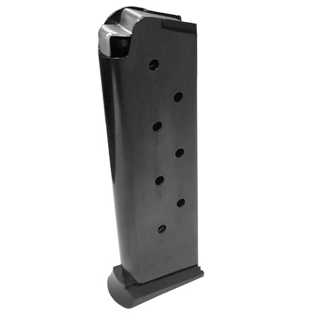 1911 Steel 45 ACP Magazine 8rd Round Capacity With Polymer Funnel Floor Plate
