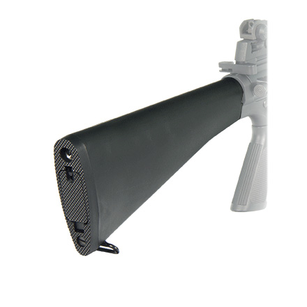 UTG Model 4/AR15 Complete A2 Fixed Stock Assembly Black (A2 Buttstock)