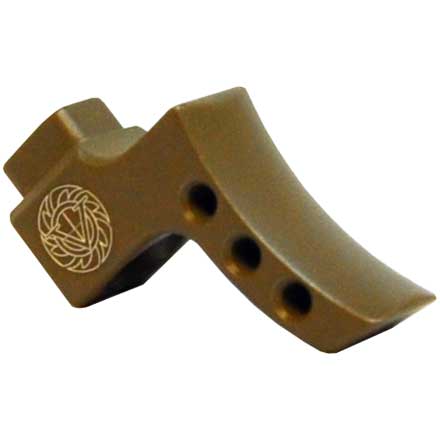 Curved Radius Flat Dark Earth Trigger Shoe for MPC Trigger