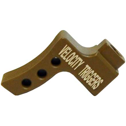 Curved Serration Flat Dark Earth Trigger Shoe for MPC Trigger