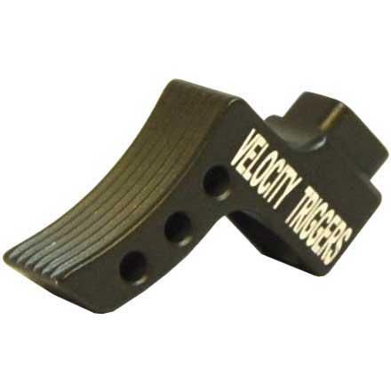 Curved Serration OD Green Trigger Shoe for MPC Trigger