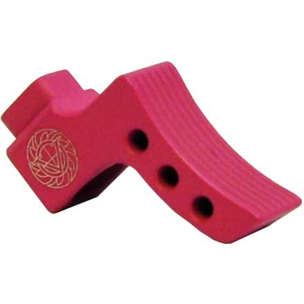 Curved Serration Pink Trigger Shoe for MPC Trigger