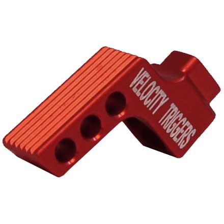 Straight Serration Red Trigger Shoe for MPC Trigger