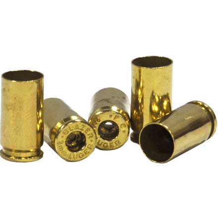 9mm Luger Mixed Premium Reconditioned Unprimed Pistol Brass 250 Count