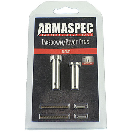 Titanium Takedown/Pivot Pins