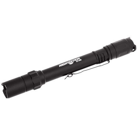 Mini-Tac Pro 2-AAA LED Pen Light 100 Lumen Multi-function Flashlight Black Aluminum
