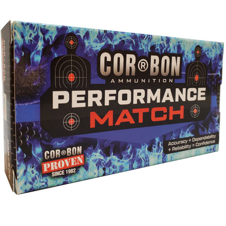 Corbon Performance Match® 300 AAC Blackout 150 Grain Full Metal Jacket  20 Rounds