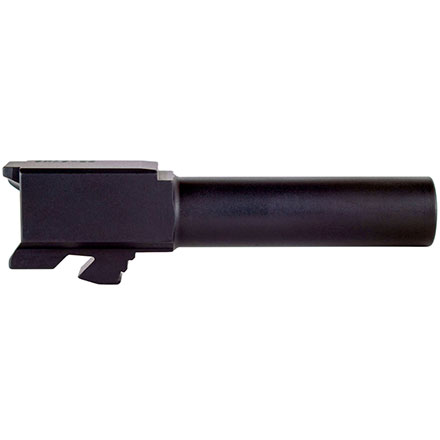 9mm Glock 26 Replacement Barrel Unthreaded Black Nitride