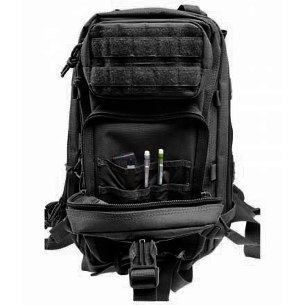 RUKX Gear Tactical 1 Day Backpack Black