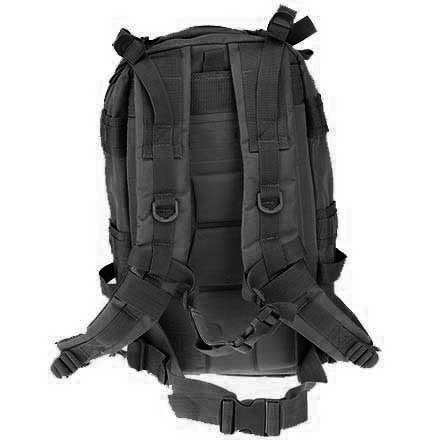 RUKX Gear Tactical 1 Day Backpack Black