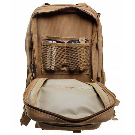 RUKX Gear Tactical 1 Day Backpack Tan