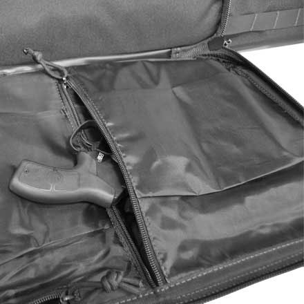 42" Tactical Double Gun Case Black