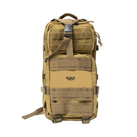 ATI Rukx Gear Tactical 1 Day Backpack, Tan