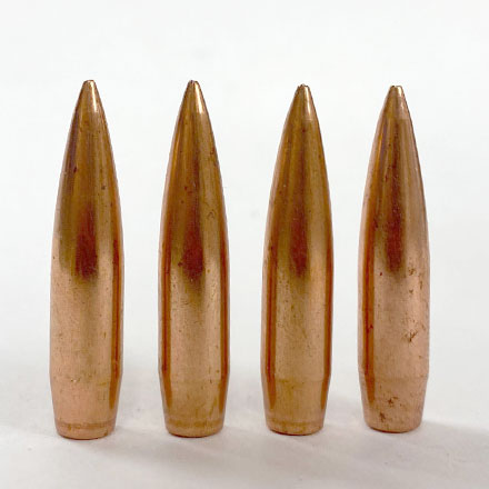 6.5mm .264 Diameter 140 Grain Hollow Point Boat Tail Bullets 250 Count (Blemished)