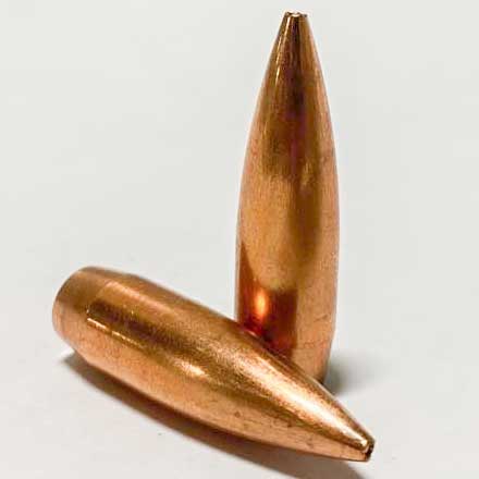 30 Caliber .308 Diameter 155 Grain Hollow Point Boat Tail Match Bullet 250 Count (Blemished)