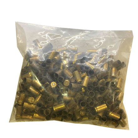 9mm Raw Unwashed Range Brass 250 Count