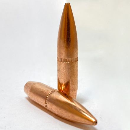 30 Caliber .308 Diameter 220 Grain Hollow Point Boat Tail w/Can. Target Bullet  250 Count (Blem)