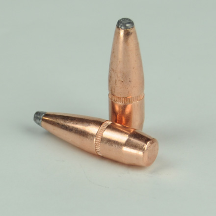 30 Caliber .308 Diameter 165 Grain Boat Tail Soft Point With Cannelure 100 Count (Blemished)