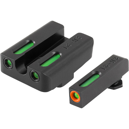 TFX Pro Tritium Fiber-Optic Day Night Pistol Sights Glock High