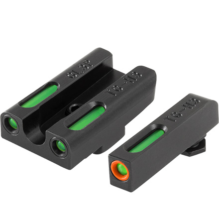 TFX Pro Tritium Fiber-Optic Day Night Pistol Sights Glock 42, 43