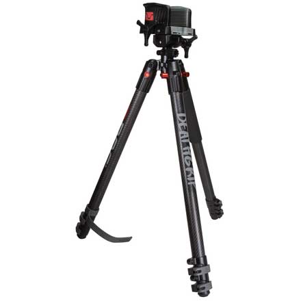 Death Grip Clamping Carbon Fiber Tripod Up to 72" Black