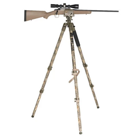 Death Grip Clamping Aluminum Tripod Up to 72" Realtree Camo