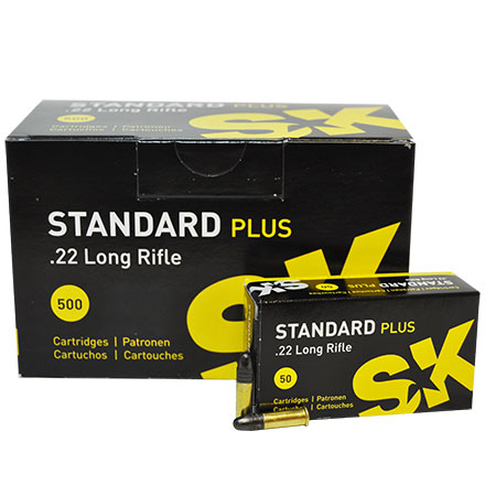 SK Standard Plus 22 LR 40 Grain 500 Round Brick