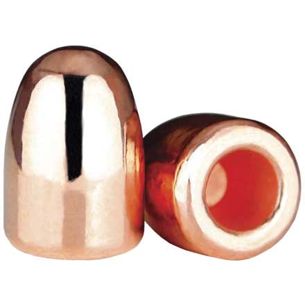 380 Caliber .356 Diameter 100 Grain  Plated Hollow Base Round Nose 2000 Count