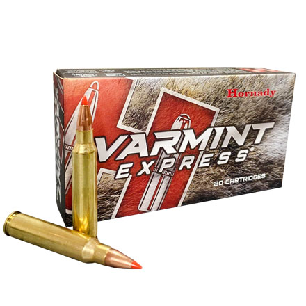 Hornady Varmint Express 223 Remington 55 Grain V-Max 200 Round Case