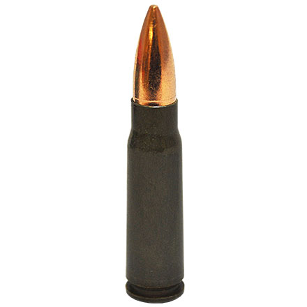 Barnaul 7.62x39 123 Grain Full Metal Jacket  Steel Lacquered Case 20 Rounds