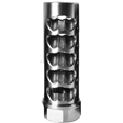 Gen 4 Fat Bastard Self Timing Muzzle Brake 5/8x24 6mm Stainless