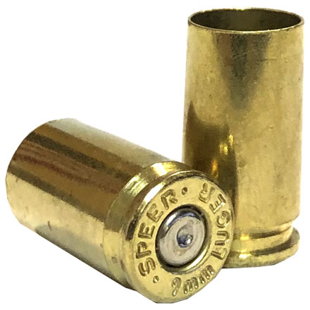 9mm Once Fired Range Brass Washed Approximately 250 Pieces
