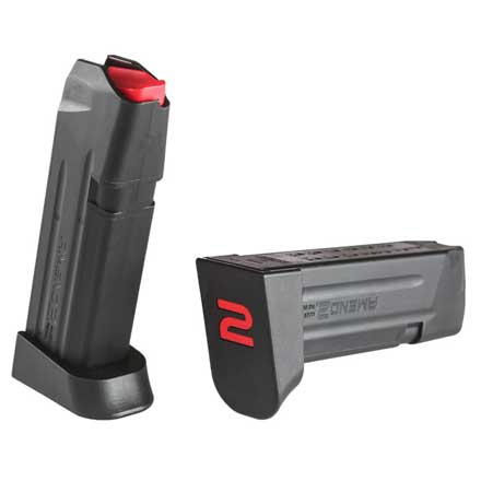 Amend2 A2-19 Black Magazine for Glock 19 15 Rounds