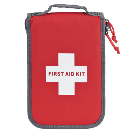 Medium First Aid Kit Pistol Storage Case Red