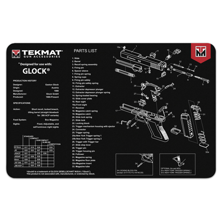 Glock TekMat Gun Cleaning Mat