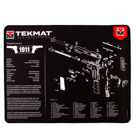Ultra 1911 Gun Cleaning Mat