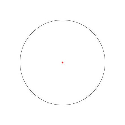 SPARC AR Red Dot 2MOA Single Dot Reticle